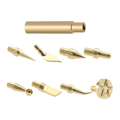 Lioggyet Set mit Lötkolbenspitzen, Set mit austauschbaren Lötspitzen, für Flimanet 3D-Druckerteile Lioggyet Set mit Lötkolbenspitzen, Set mit austauschbaren Lötspitzen, für Flimanet 3D-Druckerteile von Lioggyet