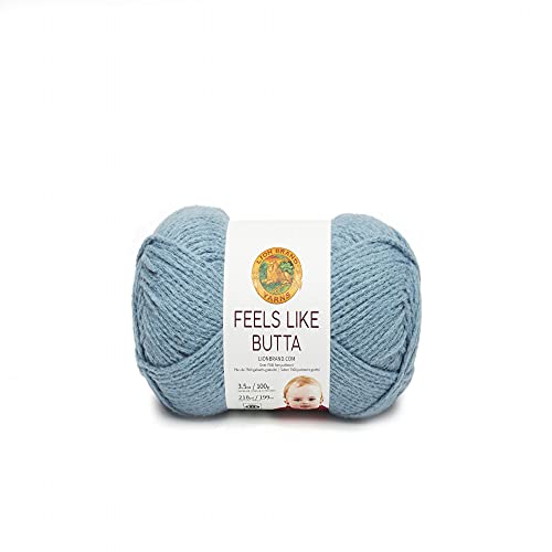 Lion Brand Garn 215-108 Feels Like Butta Garn, Dusty Blue, One Strang Lion Brand Garn 215-108 Feels Like Butta Garn, Dusty Blue, One Strang von Lion Brand Yarn