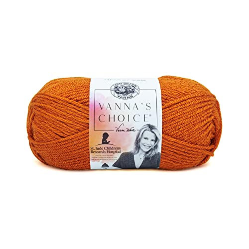 Lion Brand Yarn Company 1-Piece Vanna's Choice Yarn, Rust Rouille 860-135D von Lion Brand Yarn Company