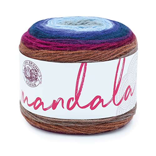 Lion Brand Yarn Company 525-222 Mandala Garn, Griffin, ein Knäuel von Lion Brand Yarn Company