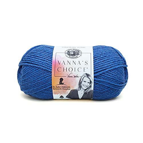 Lion Brand Yarn Company Garn, Colonial Blue, 156 von Lion Brand Yarn Company