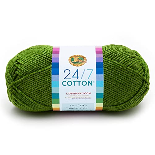 Lion Marke Garn Company Baumwolle Garn, 100% Baumwolle, Gras von Lion Brand Yarn