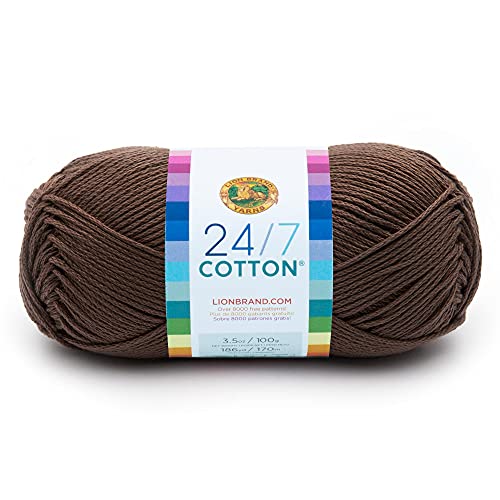 Lion Marke Garn Company Baumwolle Garn, 100% Baumwolle, Kaffee mit Milch von Lion Brand Yarn