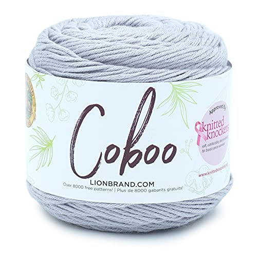 (1 Knäuel) Lion Brand Garn Coboo Garn, Silber von Lion Brand Yarn