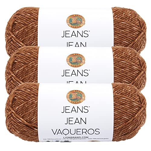 3er-Pack Lion Brand Garn Jeans Garn, Top Stitch von Lion Brand Yarn