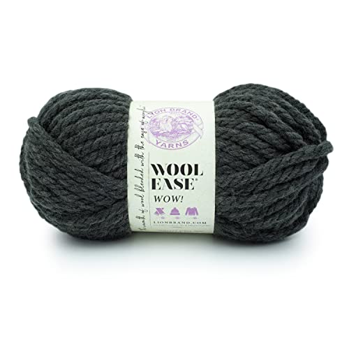 Lion Brand Garn, Acryl, Anthrazit, Einheitsgröße von Lion Brand Yarn