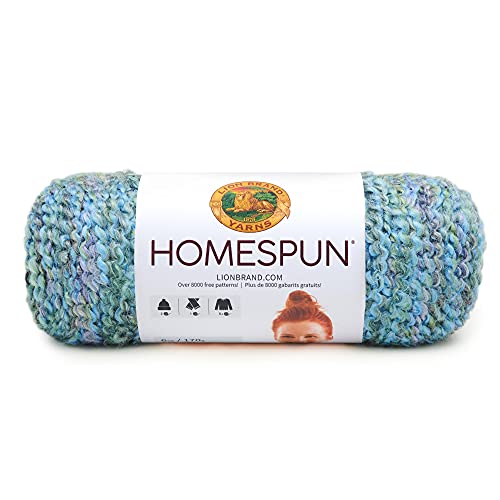 Lion Brand Yarn (1 Knäuel Lion Markengarn 790-341 Homespun, Windsor Garn, Acryl, 1 Pack, 169 von Lion Brand Yarn