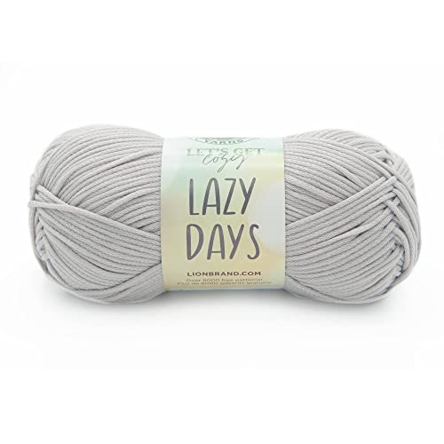 Lion Brand Yarn 144-150BC Lazy Days Garn, Polyester, Wind Chime, 1 Pack von Lion Brand Yarn