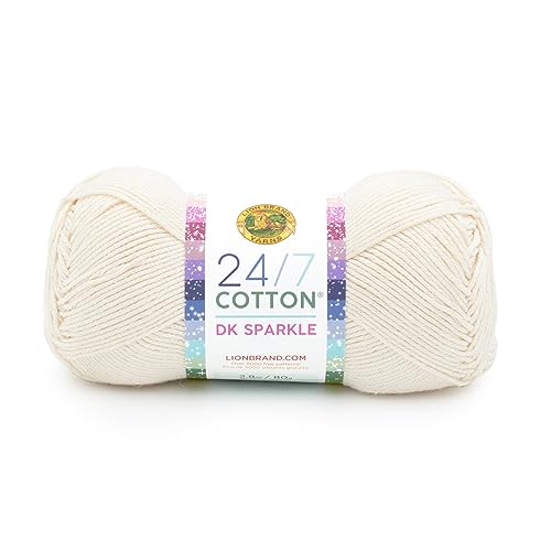 Lion Brand Yarn 24/7 Cotton Dk Garn, 1 Pack, Star von Lion Brand Yarn