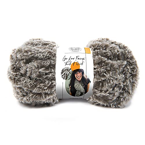 Lion Brand Yarn 323-209 Fo Faux Thick & Quick Garn, Polyester, Chow Chow, 1 Pack, 22 Meter Lion Brand Yarn 323-209 Fo Faux Thick & Quick Garn, Polyester, Chow Chow, 1 Pack, 22 Meter von Lion Brand Yarn