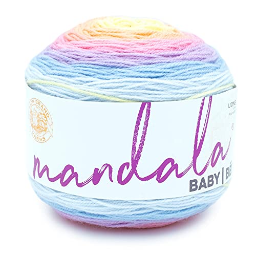 Lion Brand Yarn Company 526-223 Mandala Baby Garn, Acryl, Acre Woods, 1 Packung, 150 Gramm Lion Brand Yarn Company 526-223 Mandala Baby Garn, Acryl, Acre Woods, 1 Packung, 150 Gramm von Lion Brand Yarn Company