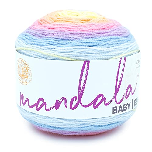 Lion Brand Yarn 526-223 Mandala Baby Garn, acryl, Acre Woods, 150 Gramm von Lion Brand Yarn