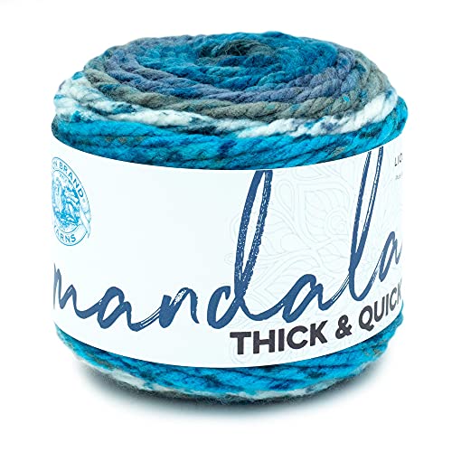 Lion Brand Yarn 528-200 Mandala dickes & schnelles Garn, Labyrinth Lion Brand Yarn 528-200 Mandala dickes & schnelles Garn, Labyrinth von Lion Brand Yarn