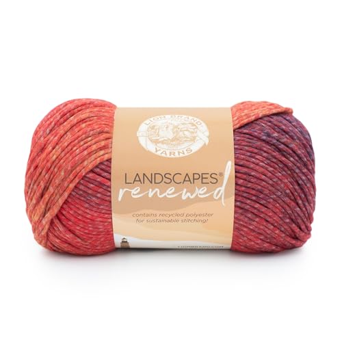 Lion Brand Yarn 542-213T Landschaften erneuert Garn, Polyester, Fiesta, 1 Pack von Lion Brand Yarn