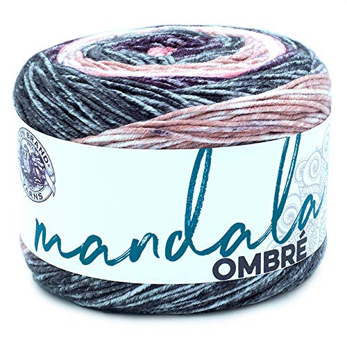 Lion Brand Yarn 551-213 Mandala Ombre Garn, acryl, Felicity, 1 Pack, 300 Meter von Lion Brand Yarn