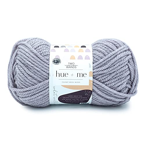 Lion Brand Yarn 617-144 Hue & Me Garn, Acryl, Haze, 125 Gramm von Lion Brand Yarn