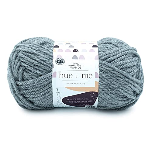 Lion Brand Yarn 617-149 Hue & Me Garn, acryl, Cement, 125 Gramm von Lion Brand Yarn