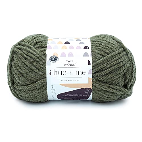 Lion Brand Yarn 617-174 Hue & Me Garn, acryl, Müdigkeit, 125 Gramm von Lion Brand Yarn