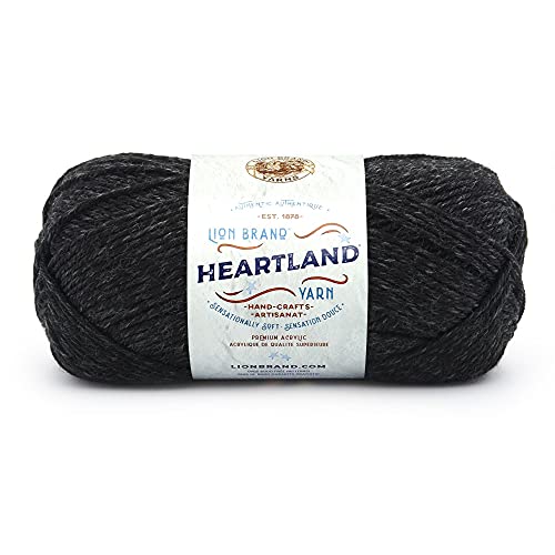 Lion Brand Yarn 62237 (1 Knäuel) 136-153Q Heartland, Black Canyon Garn, Acryl, 1 Pack, 230 meter von Lion Brand Yarn