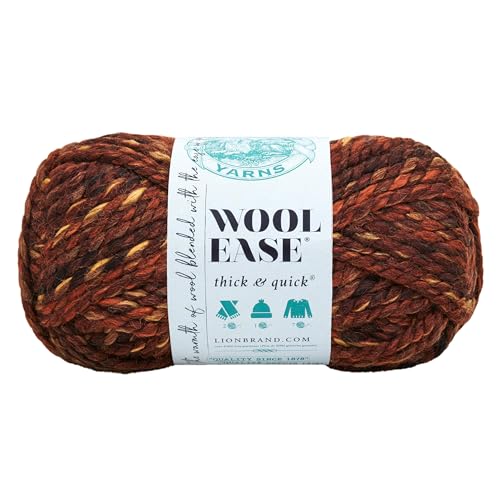 Lion Brand Yarn 640-501A Wollgarn, Sequoia, One Size, 97 von Lion Brand Yarn