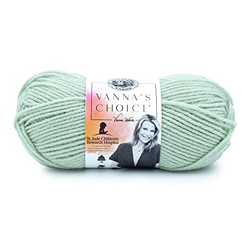 Lion Brand Yarn 860-178 Vanna's Choice Garn, Acryl, Sea Glass, 1 Pack, 156 Meter von Lion Brand Yarn