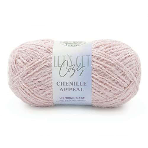 Lion Brand Yarn Chenille Appeal Garn, Pfirsichpeitsche von Lion Brand Yarn