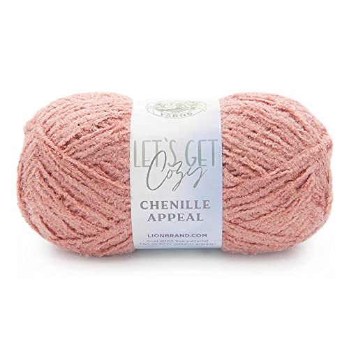 Lion Brand Yarn Chenille Appeal Garn, Rose Dawn Lion Brand Yarn Chenille Appeal Garn, Rose Dawn von Lion Brand Yarn