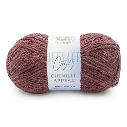Lion Brand Yarn Chenille Appeal Garn, Rose Taupe von Lion Brand Yarn
