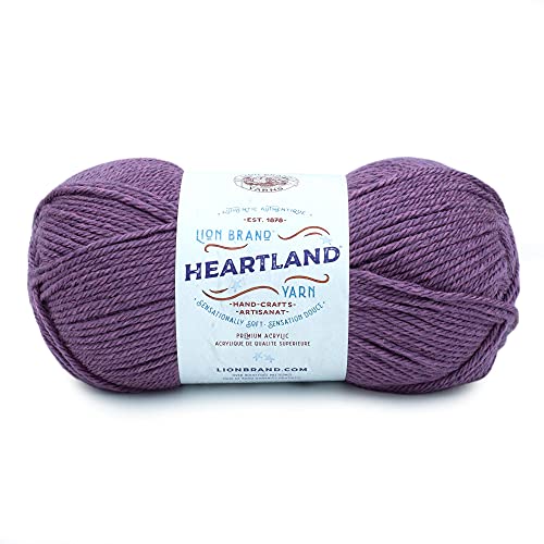 Lion Brand Yarn Company 136-143 Heartland Garn, Acryl, Kobuk-Tal, Einheitsgröße, 142 Gramm von Lion Brand Yarn