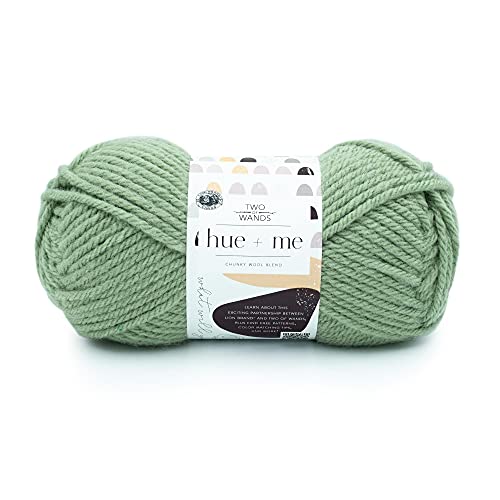 Lion Brand Yarn Company 617-171 Lion Brand Yarn Hue & Me Bulky, Artischocke, 3 Stück Garn, 1 Packung Lion Brand Yarn Company 617-171 Lion Brand Yarn Hue & Me Bulky, Artischocke, 3 Stück Garn, 1 Packung von Lion Brand Yarn