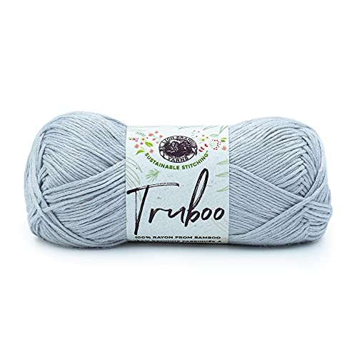 Lion Brand Yarn Company 622612 Truboo Garn, silber, One Skein, 220 meter Lion Brand Yarn Company 622612 Truboo Garn, silber, One Skein, 220 meter von Lion Brand Yarn Company
