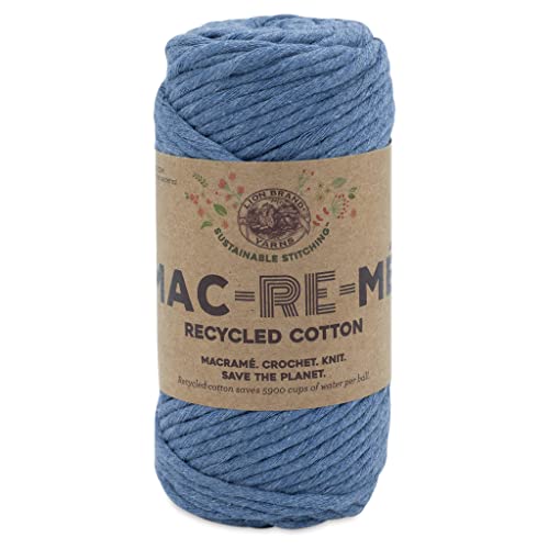 Lion Brand Yarn Company 845-176H Mac-Re-Me Garn, Baumwolle, Mallard, 7oz/200g77yd/70m Lion Brand Yarn Company 845-176H Mac-Re-Me Garn, Baumwolle, Mallard, 7oz/200g77yd/70m von Lion Brand Yarn Company