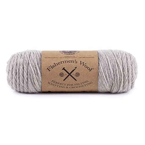 Lion Brand Yarn Fisherman's Garn, Wolle, Hellbeige, 1 Packung, 425 von Lion Brand Yarn