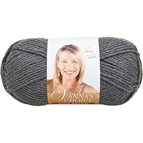 Lion Brand Yarn Garn, Anthrazit [860-151], 100% Acryl von Lion Brand Yarn