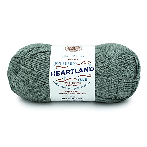 Lion Brand Yarn Heartland Garn zum Häkeln, Stricken und Weben, mehrfarbiges Garn, 1er-Pack, Petrified Forest Lion Brand Yarn Heartland Garn zum Häkeln, Stricken und Weben, mehrfarbiges Garn, 1er-Pack, Petrified Forest von Lion Brand Yarn
