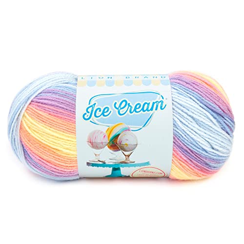 Lion Brand Yarn Ice Cream Baby Garn, Parfait, 1 Knäuel, 1 Stück von Lion Brand Yarn