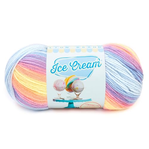 Lion Brand Yarn Ice Cream Baby Garn, Parfait, 1 Knäuel, 1 Stück von Lion Brand Yarn