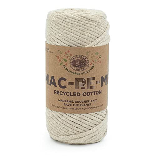 Lion Brand Yarn Mac-Re-Me Garn, 1 Count (1 Stück), Mineral von Lion Brand Yarn