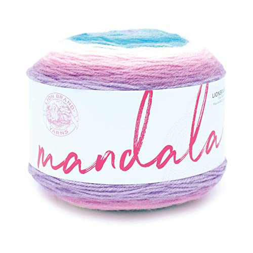 Lion Brand Yarn Mandala-Garn, mehrfarbiges Garn zum Häkeln und Stricken, Bastelgarn, 1 Stück, Liger Lion Brand Yarn Mandala-Garn, mehrfarbiges Garn zum Häkeln und Stricken, Bastelgarn, 1 Stück, Liger von Lion Brand Yarn