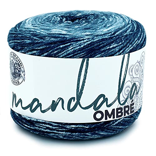 Lion Brand Yarn Company Mandala Ombré-Garn, Harmonie, ein Knäuel Lion Brand Yarn Company Mandala Ombré-Garn, Harmonie, ein Knäuel von Lion Brand Yarn