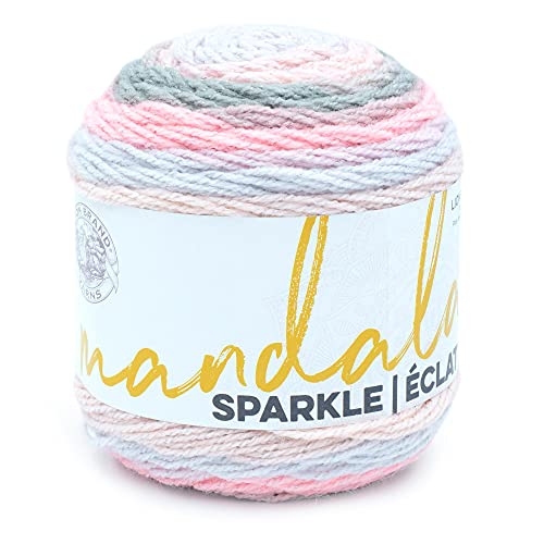 (1 Knäuel) Lion Brand Yarn Mandala Sparkle Garn, Nova von Lion Brand Yarn