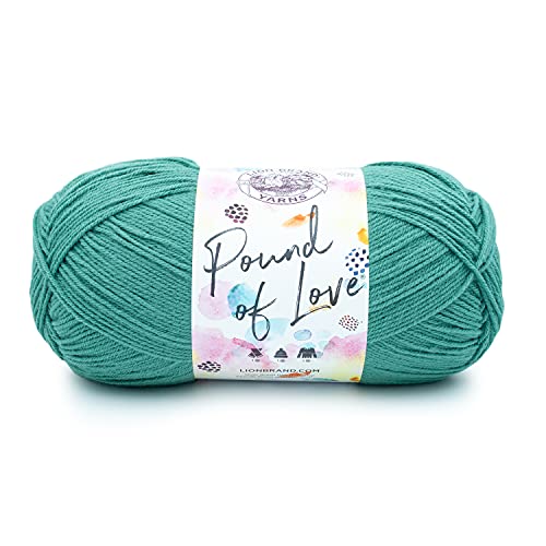 Lion Brand Yarn Pfund der Liebe, Value Garn, großes Garn zum Stricken und Häkeln, Bastelgarn, Wasserfall von Lion Brand Yarn
