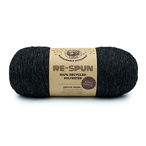 Lion Brand Yarn Re-Spun Bonus Bundle Garn, Rabe von Lion Brand Yarn