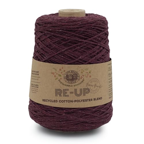 Lion Brand Yarn Re-Up Bonus Bundle Garn, Granatapfel von Lion Brand Yarn