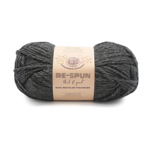 Lion Brand Yarn Re-gesponnenes dickes & schnelles Garn, Raven Lion Brand Yarn Re-gesponnenes dickes & schnelles Garn, Raven von Lion Brand Yarn