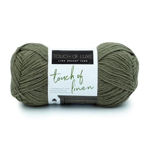 Lion Brand Yarn Touch of Linen Garn, Army von Lion Brand Yarn