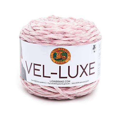 Lion Brand Yarn Vel-Luxe Garn, One Knäuel, Dusty Pink von Lion Brand Yarn
