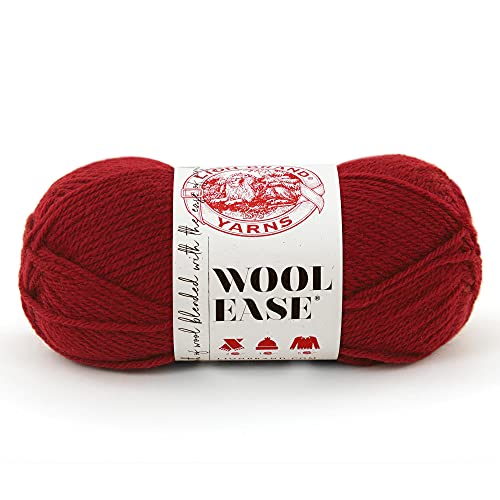 Lion Brand Yarn Wollgarn, Wolle, Cranberry, 1 Pack, 180 Lion Brand Yarn Wollgarn, Wolle, Cranberry, 1 Pack, 180 von Lion Brand Yarn