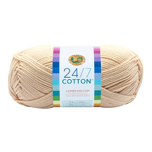 Lion Marke Garn Company Baumwolle Garn, 100% Baumwolle, Ecru Lion Marke Garn Company Baumwolle Garn, 100% Baumwolle, Ecru von Lion Brand Yarn