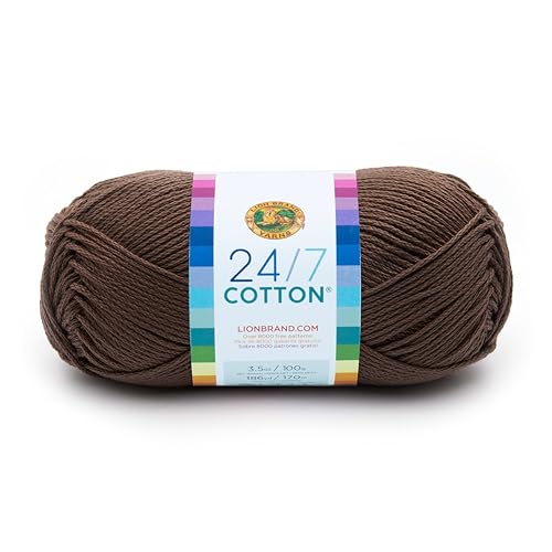 Lion Marke Garn Company Baumwolle Garn, 100% Baumwolle, Kaffee mit Milch von Lion Brand Yarn